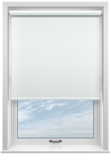 Trinity (FR Blackout), Milk White - Twist&Fit Roller Blind